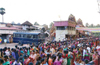 Sarees distributed to 17,000 devotees  at Kateel Temple on Lalitha Panchami Day